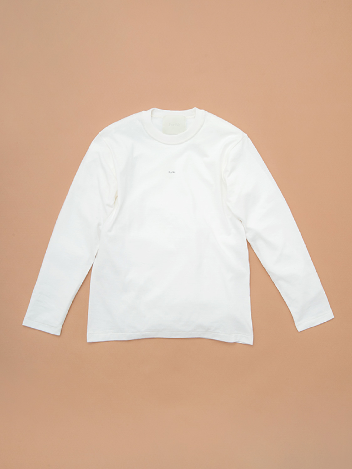 ＜数量限定販売＞Organic Cotton 100％ Long Sleeve Tshirt -gray-