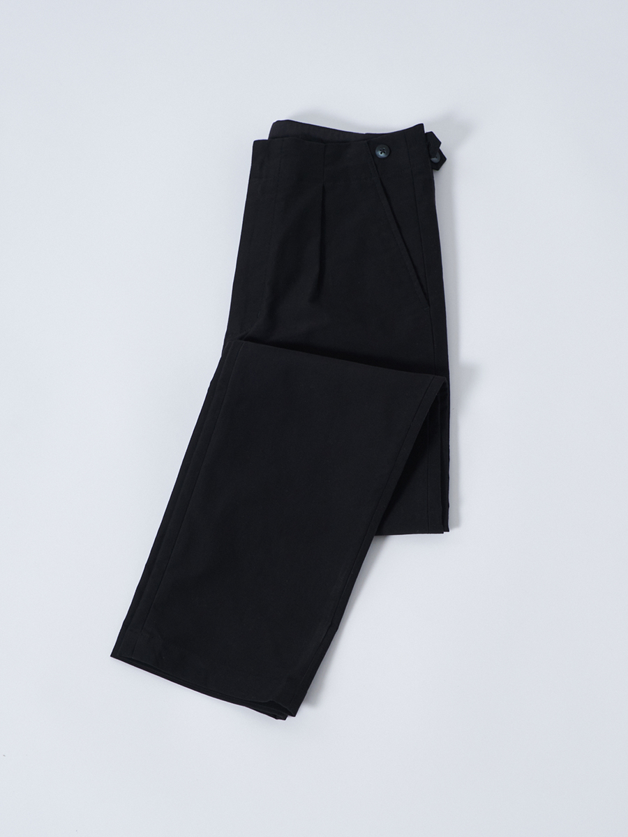 ＜数量限定販売＞Moleskin Pants -Black-